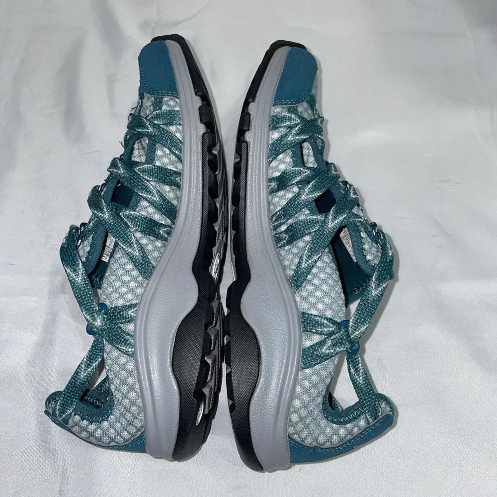 Chaco OutCross Evo 1 Mesh Bungee Water Hiking Shoe Teal Womens 7.5 J105912